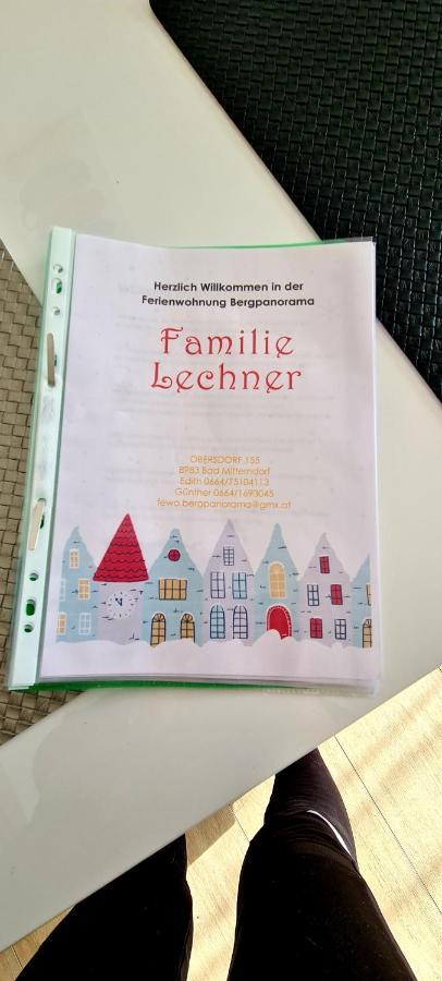 Ferienwohnungen Bergpanorama Bad Mitterndorf Luaran gambar
